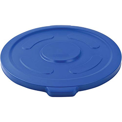 Global Industrial 55 Gallon Garbage Can Lid, Blue