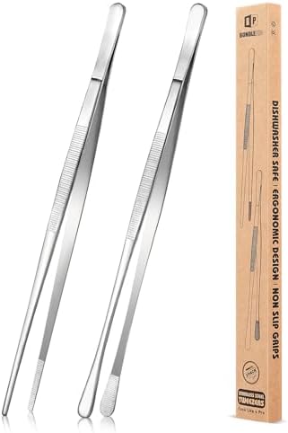 BUNDLEPRO Kitchen Tweezers Tongs by BUNDLEPRO