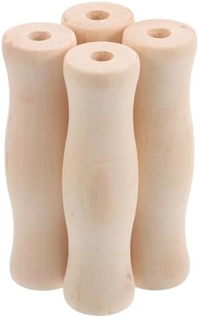 Cabilock 4Pcs Wooden Replacement Handles by cabilock