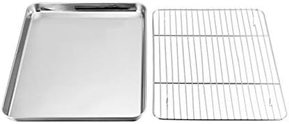 TeamFar Baking Sheet with Cooling Rack Set - Image 2
