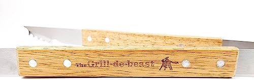 Grill-de-beast Stainless Steel Tongs - Image 4