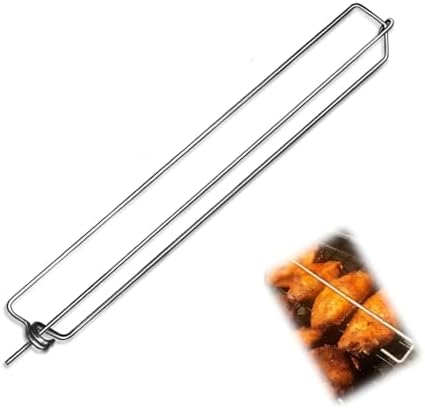 Chicken Wings Rack, Chicken Wing BBQ Fork, Stainless Steel BBQ Chicken Wing by HORWIA