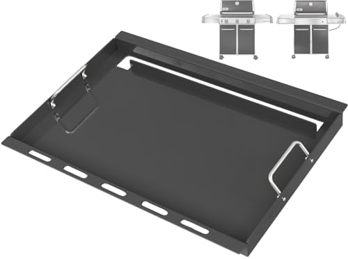 Full Size Griddle Insert for Weber Genesis 300 Series Gas Grills by BBQFuture