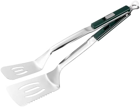M METERXITY Spatula Tongs, 13.4 Inch 304 Stainless Steel Anti-Scald Extended by MMETERXITY