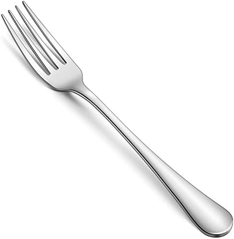 Hiware Dinner Forks Set, Food-Grade 18/8 Stainless Steel Forks Silverware by HIWARE