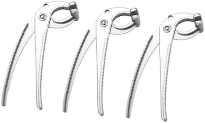 3pcs Aluminium Alloy Anti Scald Bowl Clamp Hot Plate Lifter by LALADEFIEE