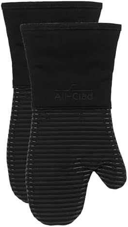 All-Clad Silicone Oven Mitts: Heat Resistant up to 500 Degrees by All-Clad