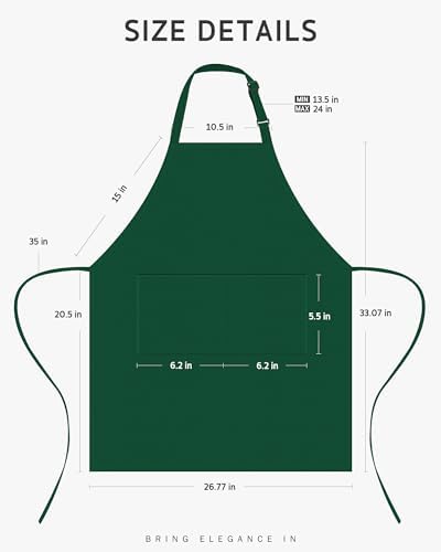 Syntus Chef Apron for Men Women - Image 2