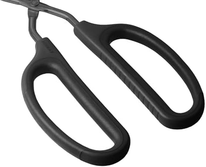 HINMAY 10" 12" 16" Stainless Steel Kitchen Scissor Tongs Set - Image 4