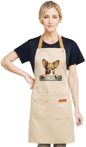 DIY Custom Pet Name Art Dog Kitchen Apron by Unknown