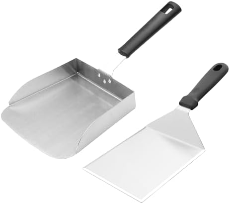 2-Piece Griddle Spatula & Scoop Set by Unknown