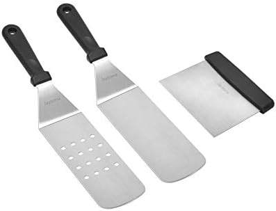 Skyflame 3 Piece Stainless Steel Griddle Spatula Kit by Skyflame