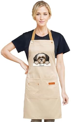 DIY Custom Pet Name Art Dog Kitchen Apron by Unknown