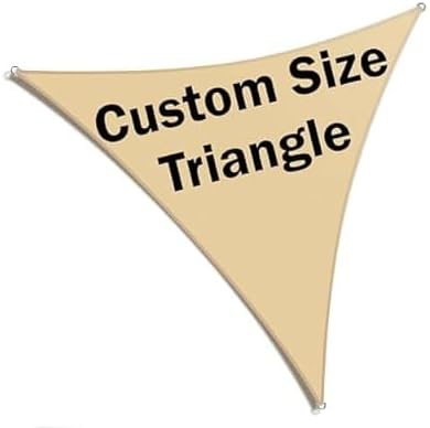 Royal Shade Triangle Sun Shade Sail Canopy Outdoor Patio Fabric Screen Awning- by RoyalShade