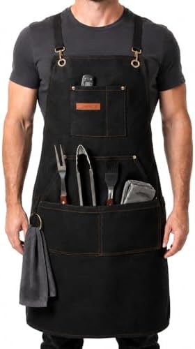 Tievo Professional BBQ Apron for Men by Unknown