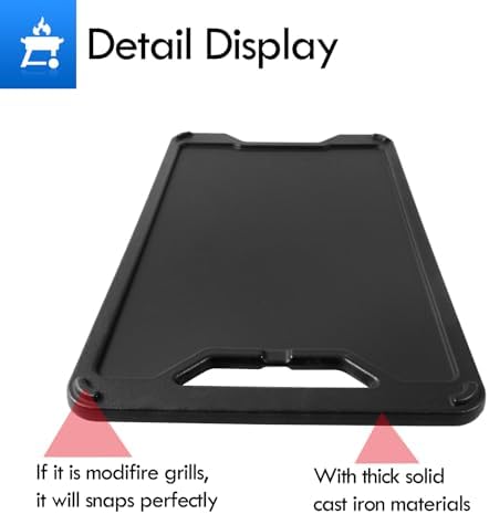 BAC609 Reversible Griddle Replacement Parts - Image 6