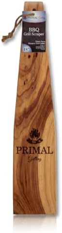 Grill Scraper for BBQ Cleaning, Outdoor Grill Maintenance Tool by PrimalGrilling