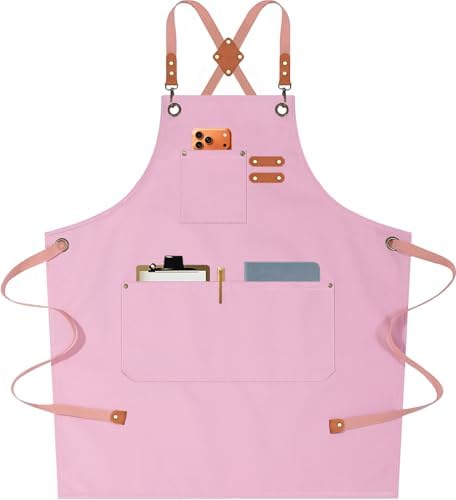 AFUN Chef Aprons for Men Women by BringYouaFun