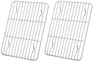 Homikit 2 PCS Cooling Rack for Baking & Cooking, 8.7 x 6.3 Inch Wire Rack by Homikit