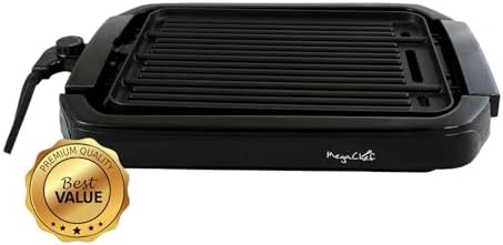 MegaChef Dual Surface Reversible Indoor Grill and Griddle by Megachef