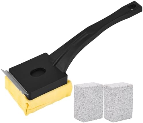 Grill Brush Bristle Free, Steam Cleaning Grill Brush, Pumice BBQ Grill Cleaner by Kitwanda