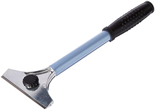 Winco 12" Aluminum Scraper, PVC Handle, Kitchen Tool by Winco