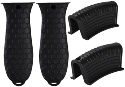 4 Pack Silicone Cast Iron Skillet Handle Covers by Unknown
