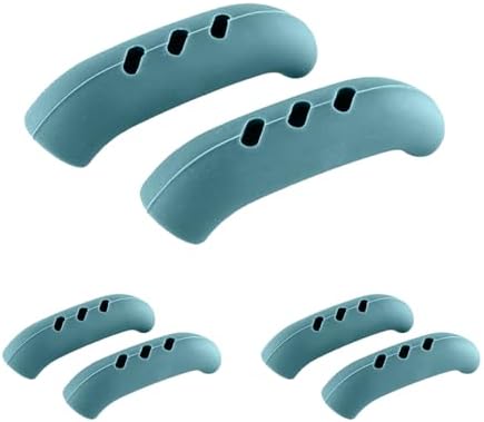 6 Pack Heat Resistant Silicone Pot Handle Covers Universal Fit by UAIAGM
