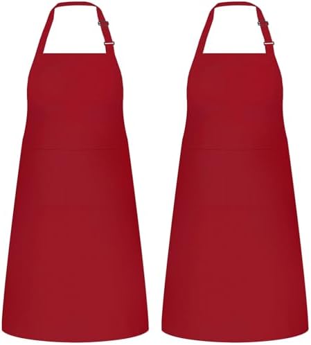 NLUS 2 Pack Kitchen Aprons by NLUS