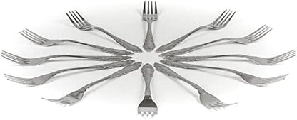 DecorRack 12pcs Dinner Forks, Stainless Steel, 7.5 inches, Dishwasher Safe - Image 3