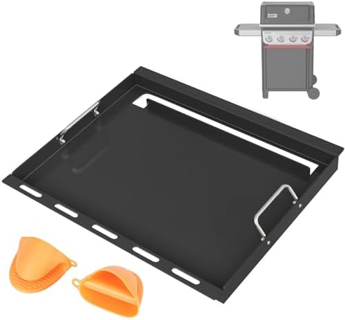 Full Size Griddle Insert for Weber Spirit 400 Series by BBQFuture
