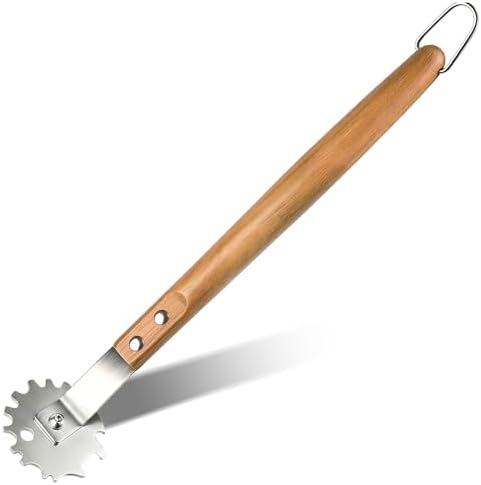 Grill Scraper with Adjustable Blade, 13 Notches Universal Bristle Free Grill by HOUSEAGAIN