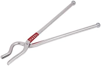 HAZEL Stainless Steel Tong for Holding Kitchen Utensils | Heavy Duty Pakkad by HAZEL