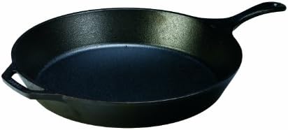 Lodge Pre-Seasoned Cast Iron Skillet, Easy-Grip Handle, 15 Inches - Image 4