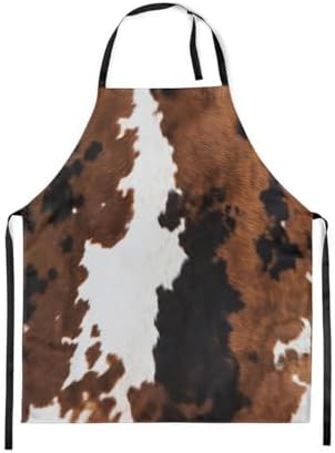 jejeloiu Western Aztec Apron for Women Men 26"x31" Southwestern Chef Cooking by jejeloiu