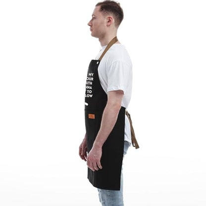 Funny BBQ Apron for Men, Brother - Image 3