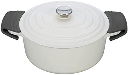 Le Creuset Silicone Set of 2 Handle Grips, Sea Salt - Image 3