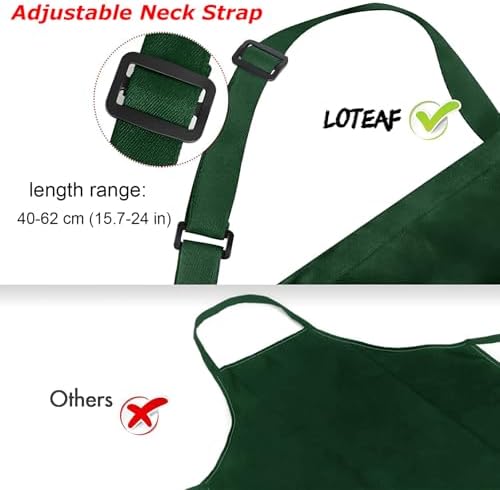 4 Packs Waterproof Cooking Chef Bib Aprons - Image 6