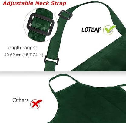 4 Packs Waterproof Cooking Chef Bib Aprons - Image 6