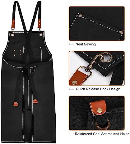 APRONPANDA Cross-Back Chef Aprons - Image 3