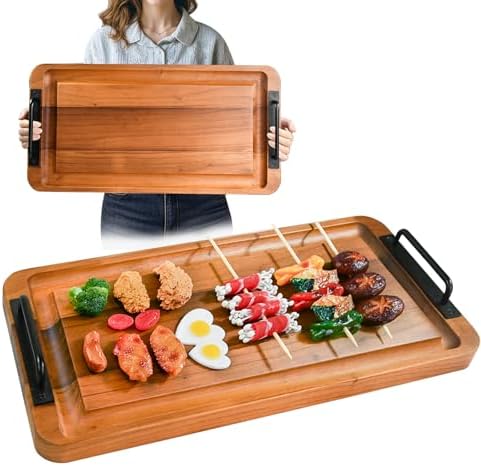 Large Wooden Charcuterie Board by MAVOTER