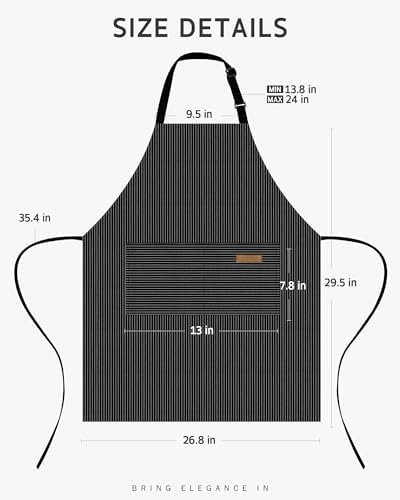 Syntus Chef Apron for Men Women - Image 2