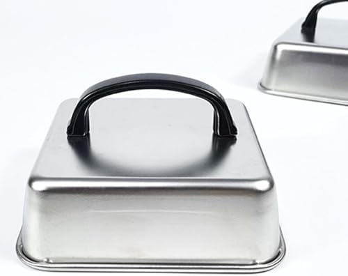 Rectangular Basting Cover, Outdoor Food Covers, Stainless Steel Grill Cover Lid - Image 6