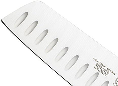 Mercer Culinary M21067 Genesis 7-Inch Granton Edge Nakiri Vegetable Knife - Image 3