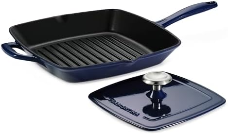 Tramontina Bestow Enameled Cast Iron 11-Inch Grill Pan by Tramontina
