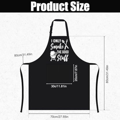 Funny Aprons for Men, Professional Kitchen Cooking Aprons - Image 2