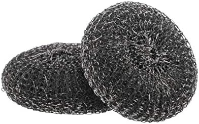Superio Stainless Steel Scourer Refills Grill Brush Replacement 2 Pack by Superio
