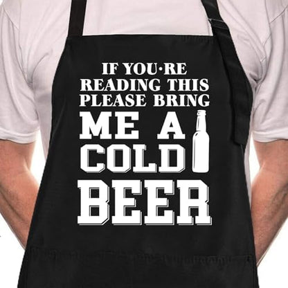 Rosoz Funny BBQ Black Chef Aprons by Rosoz