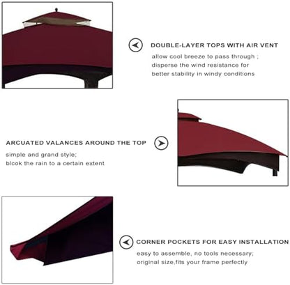 Eurmax USA High Performance Replacement Canopy Top - Image 5