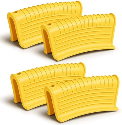 Patelai 4 Pack Silicone Pot Handle Holders Heat Resistant by Patelai